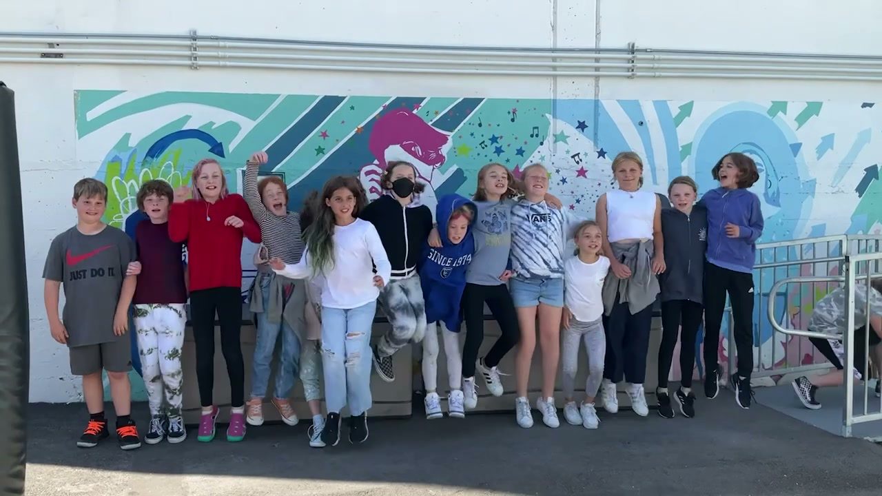 A still from the Mission elementary school film.